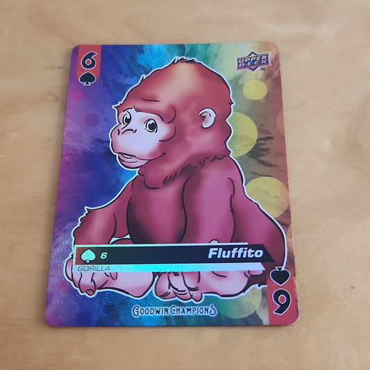 Upper Deck Holo Goodwin Champions 6 Spaids Fluffito Gorilla
