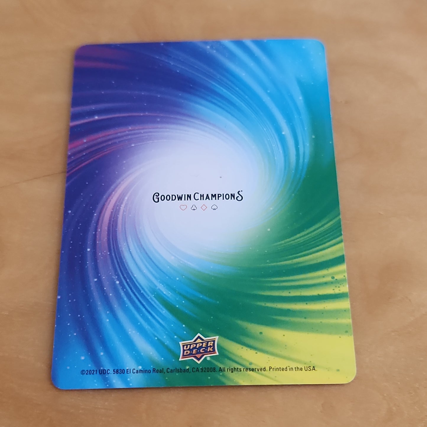 Upper Deck Holo Goodwin Champions 6 Spaids Fluffito Gorilla