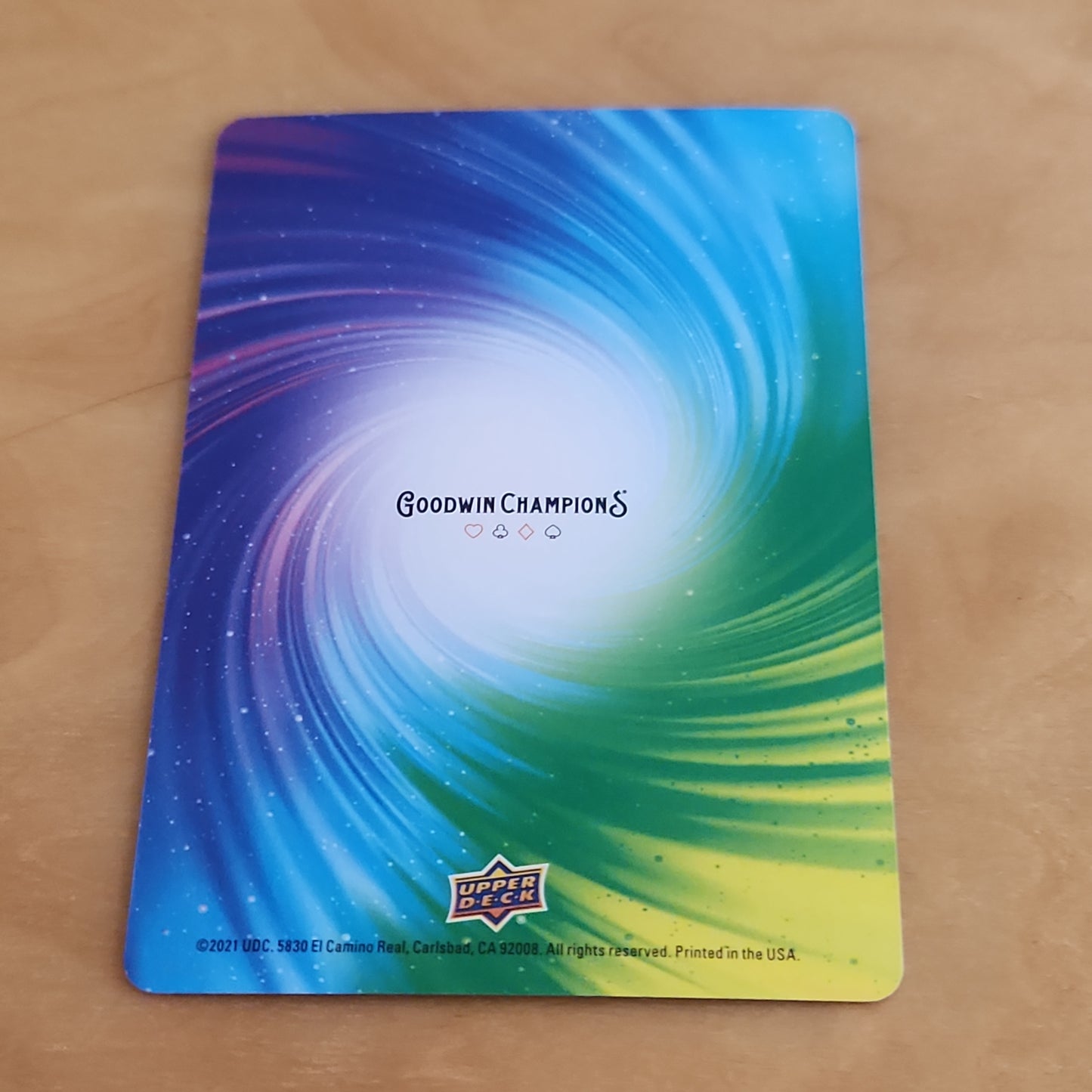 Upper Deck Holo Goodwin Champions 8 Diamond Serpentar Snake