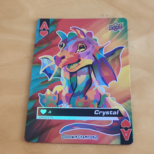 Upper Deck Holo Goodwin Champions Ace Heart Crystal Dragon