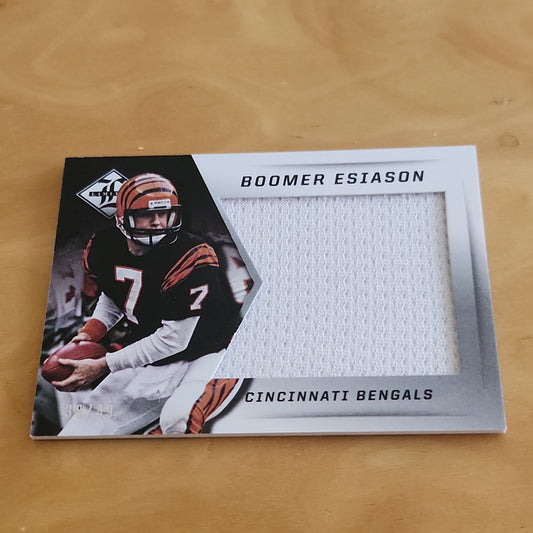 Panini Limited Boomer Esiason Jersey Patch 38/49 #4