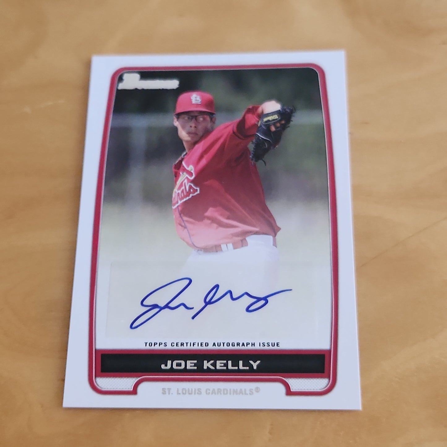 Topps Bowman Joe Kelley Auto #BPA-JK