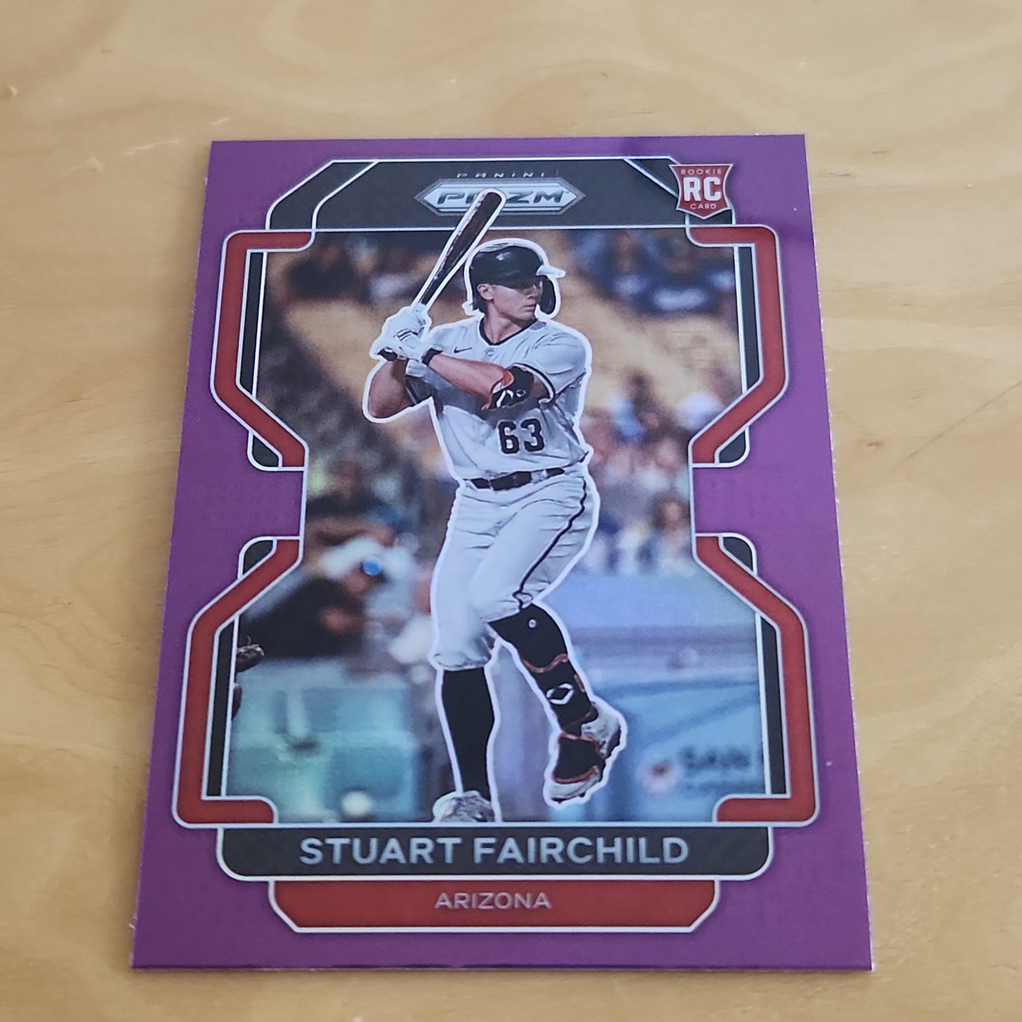 Panini Prizm Purple Stuart Fairchild RC #68