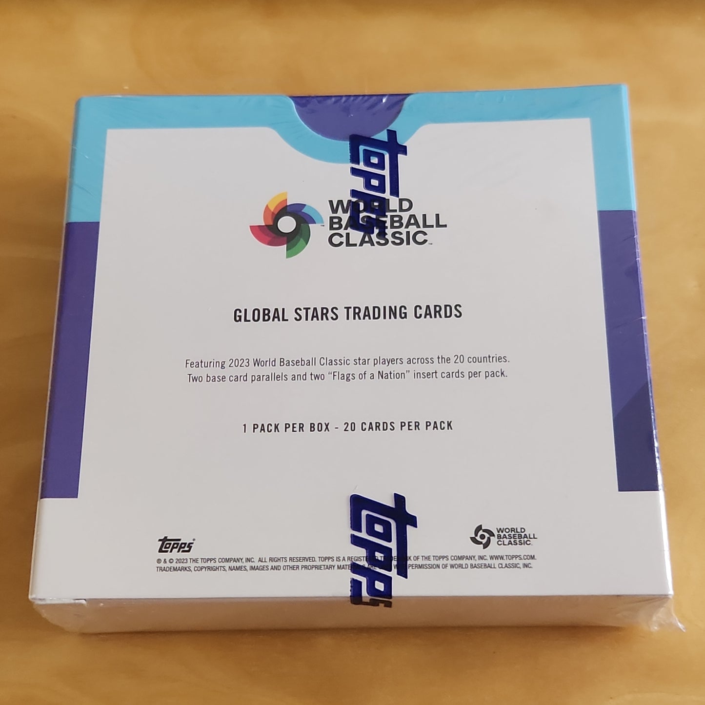 Sealed Topps 2023 World Baseball Classic Box