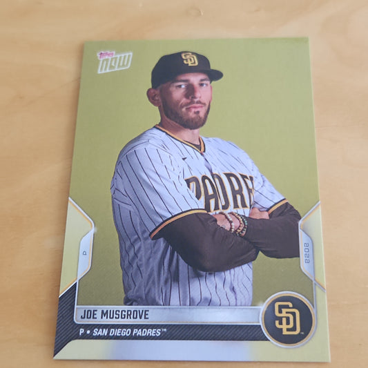 Topps Now Joe Musgrove #00-430