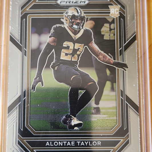 2022 Panini Prizm Football Alontae Taylor RC #392 New Orleans Saints