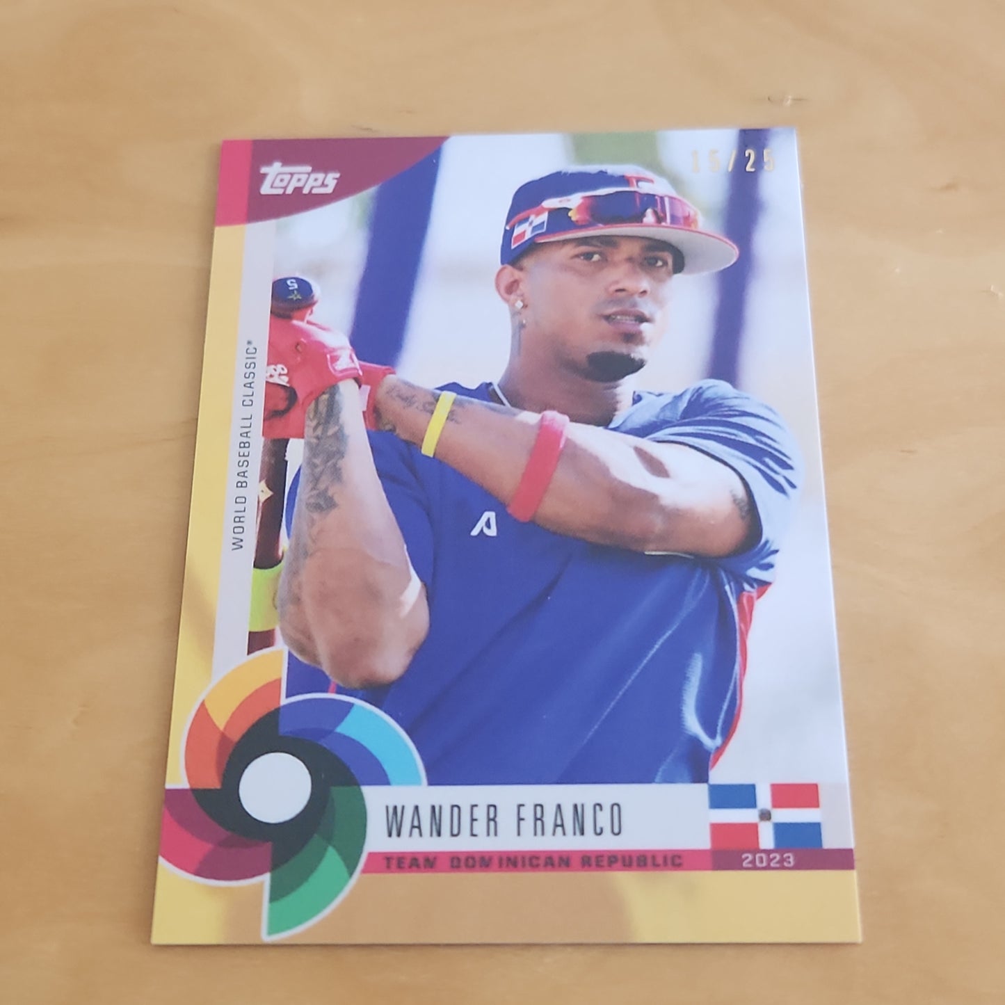 Topps World Baseball Classic Wander Franco 15/25 #12