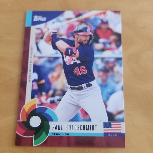 Topps World Baseball Classic Paul Goldschmidt 137/150 #32
