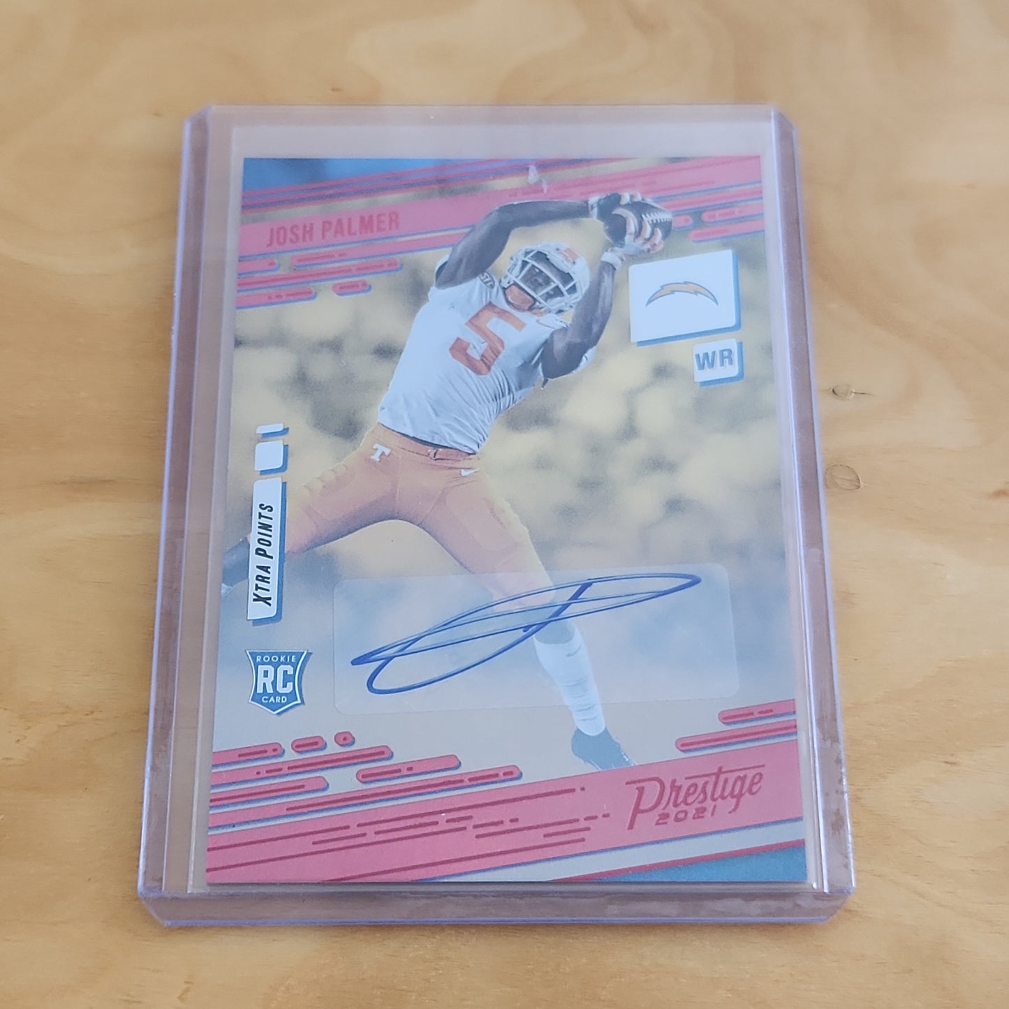 Panini Prestige Red Josh Palmer RC Auto #270