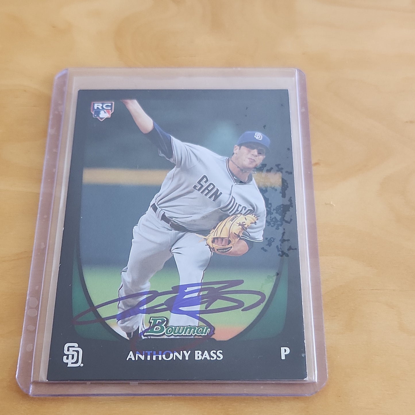 Topps Bowman Anthony Bass RC Auto #4