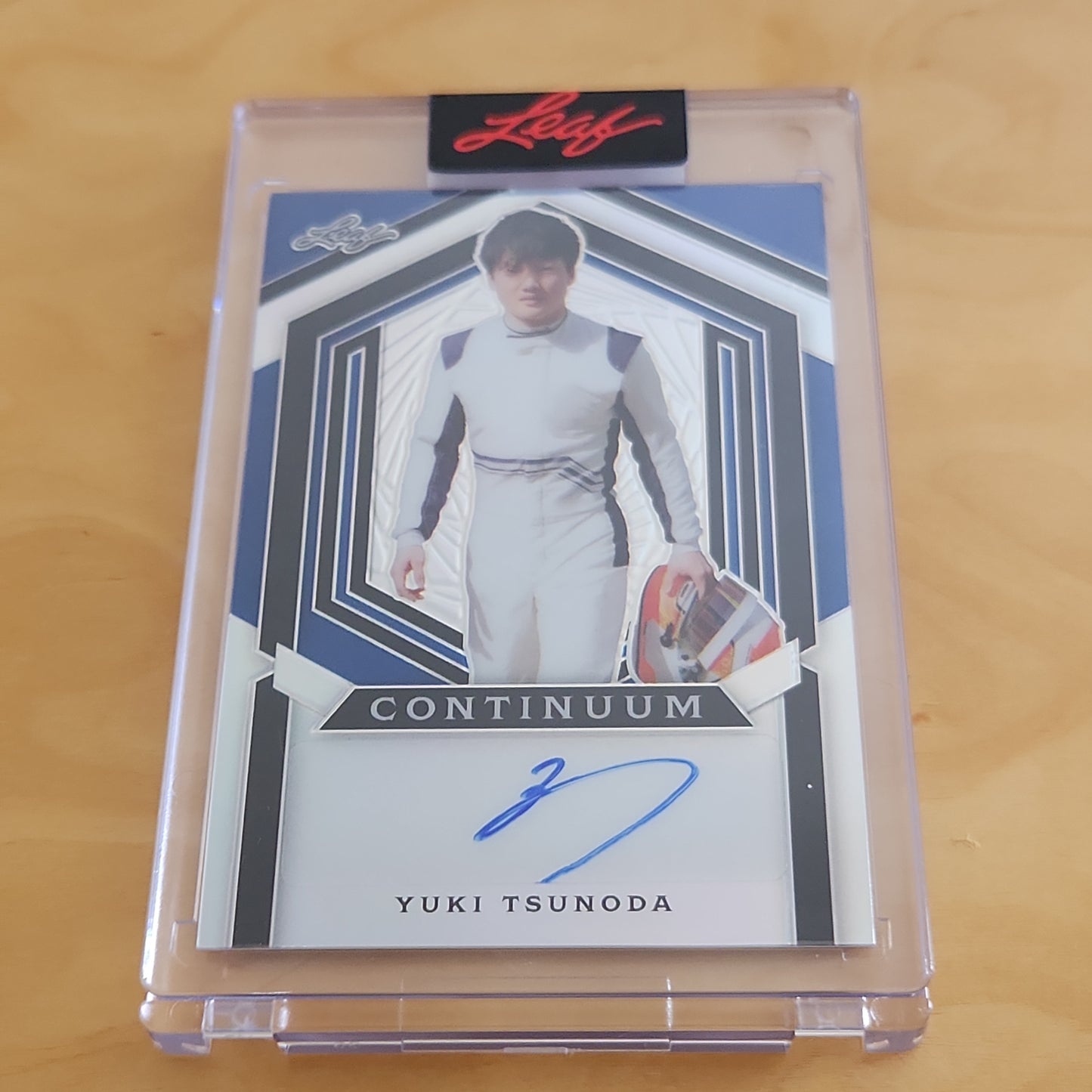 Leaf Continuum Yuki Tsunoda Auto 20/28 #MC-101