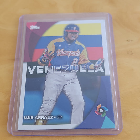 Topps WBC Venezuela Luis Arraez #WBC-44