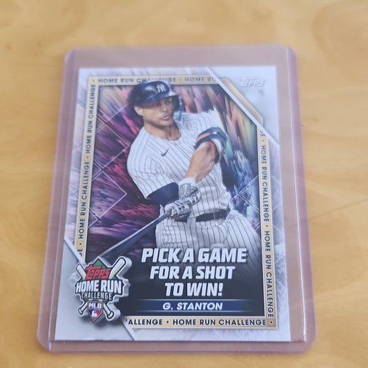 Topps Home Run Challenge Giancarlo Stanton #HRC-20