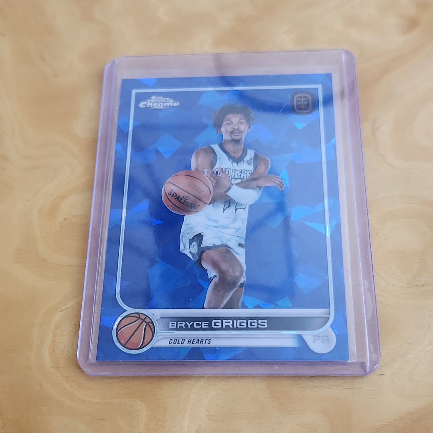 Topps Chrome OTE Blue Saphire Bryce Griggs #22
