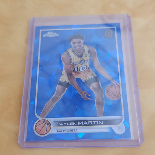 Topps Chrome OTE Blue Saphire Jaylen Martin #91