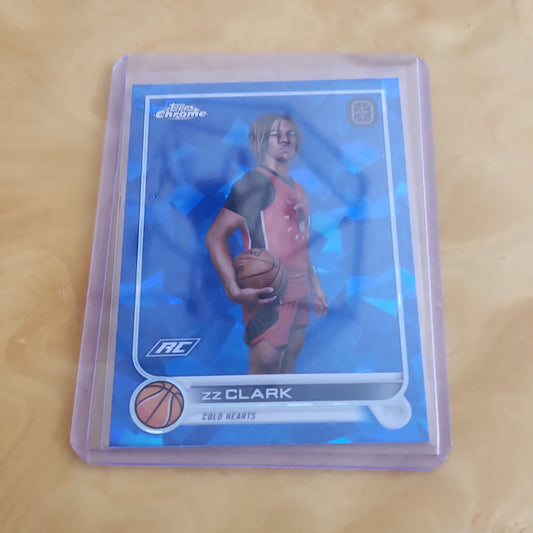 Topps Chrome OTE Blue Saphire ZZ Clark RC #70