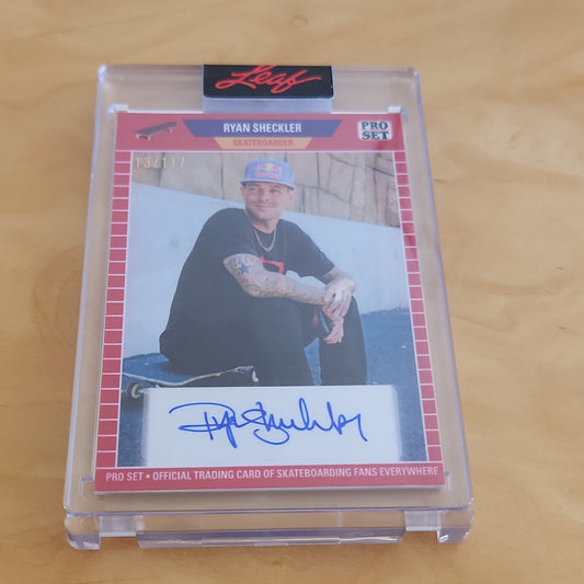 Leaf Pro Set Ryan Sheckler Auto 13/117 #PA-RS1