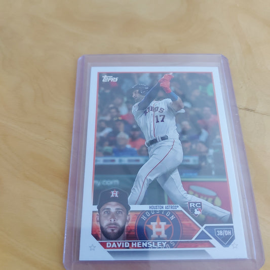 Topps David Hensly RC #649