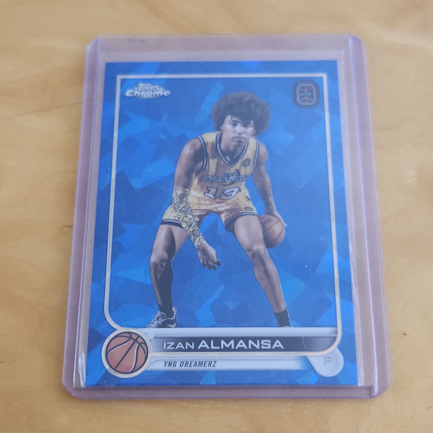 Topps Chrome OTE Blue Saphire Izan Almansa #64