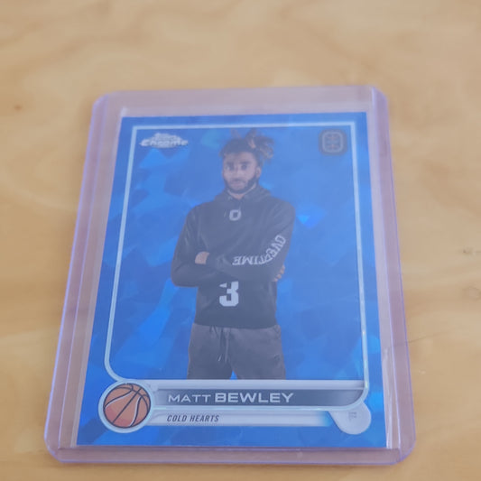 Topps Chrome OTE Blue Saphire Matt Brewley #83