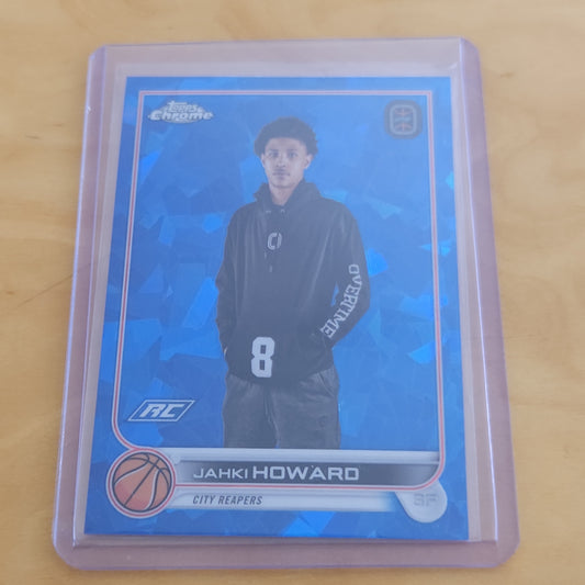 Topps Chrome OTE Blue Saphire Jahki Howard RC #23