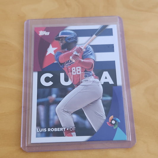 Topps WBC Cuba Luis Robert #WBC-13