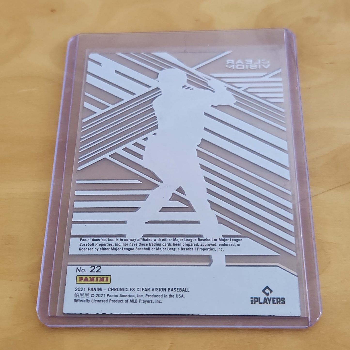 Panini Clear Vison Ha-Seong Kim RC #22