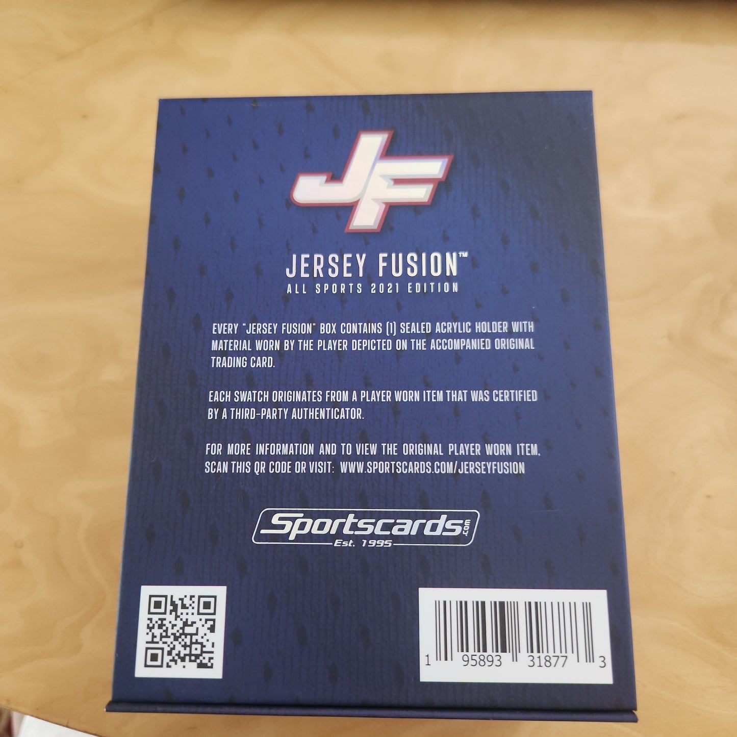 Sports Cards Jersey Fusion Larry Bird #JF-LB89