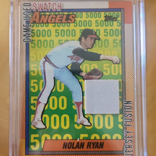 Sports Cards Jersey Fusion All Sports 2021 Topps Nolan Ryan Game Used Patch ##JFNR76