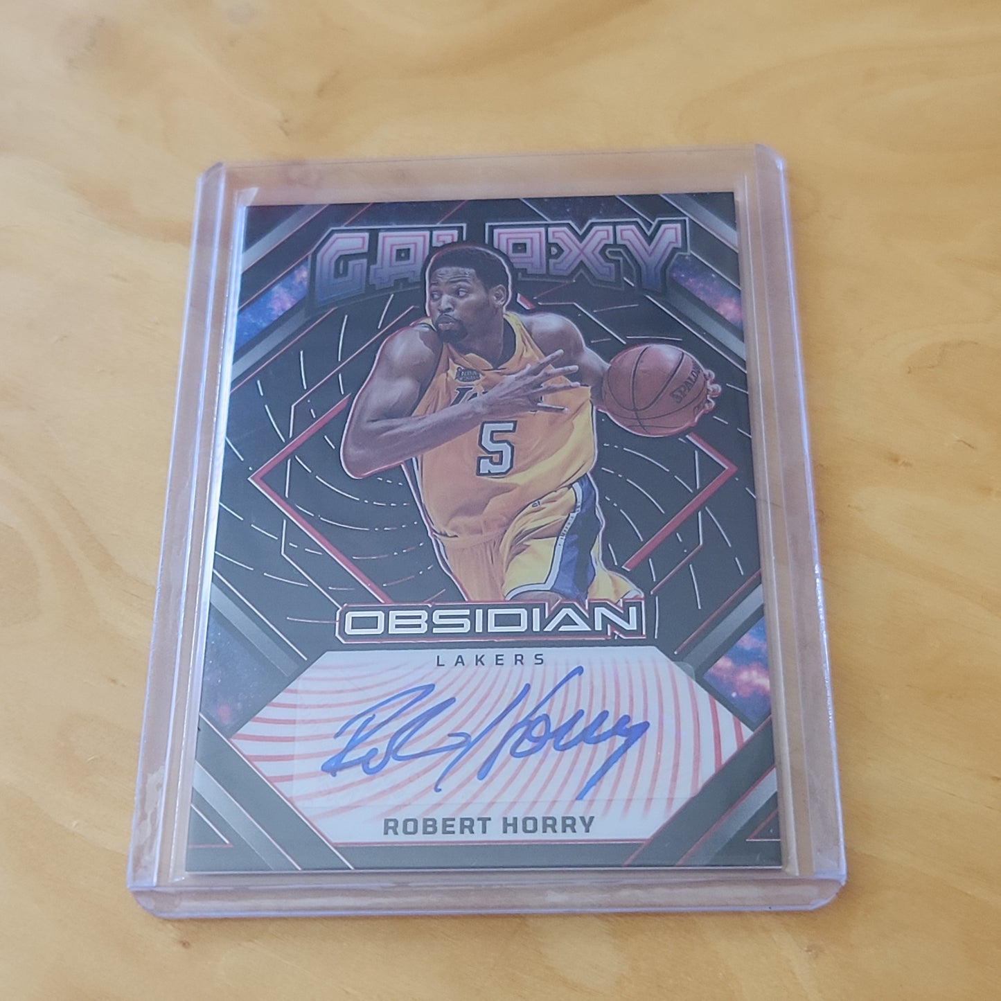 Panini Obsidian Galaxy Robert Horry Auto 2/5 #GI-Rah