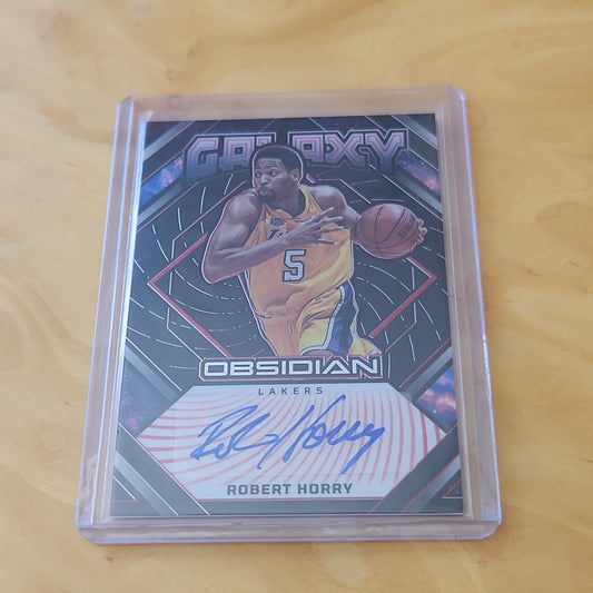 Panini Obsidian Galaxy Robert Horry Auto 2/5 #GI-Rah