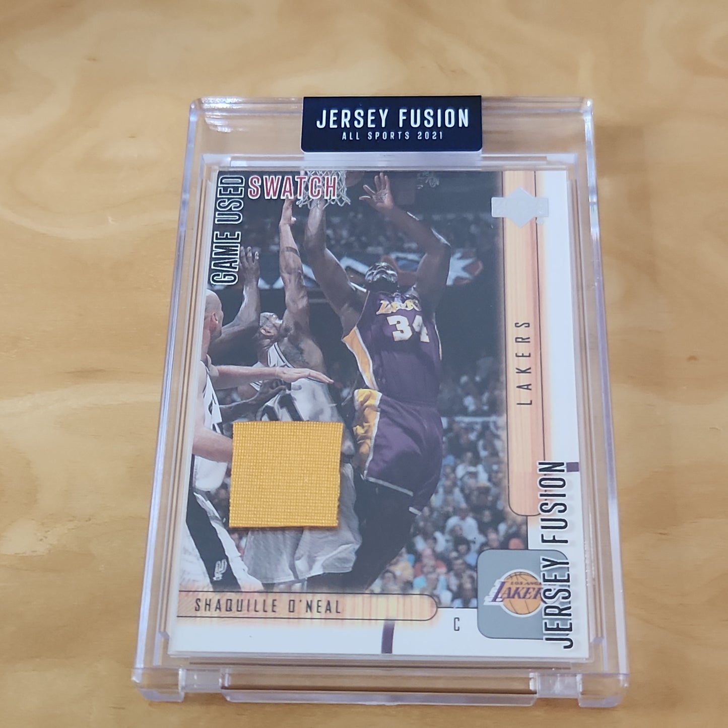 Sports Cards Jersey Fusion Upper Deck Shaquille O'Neal #JF-SO2000