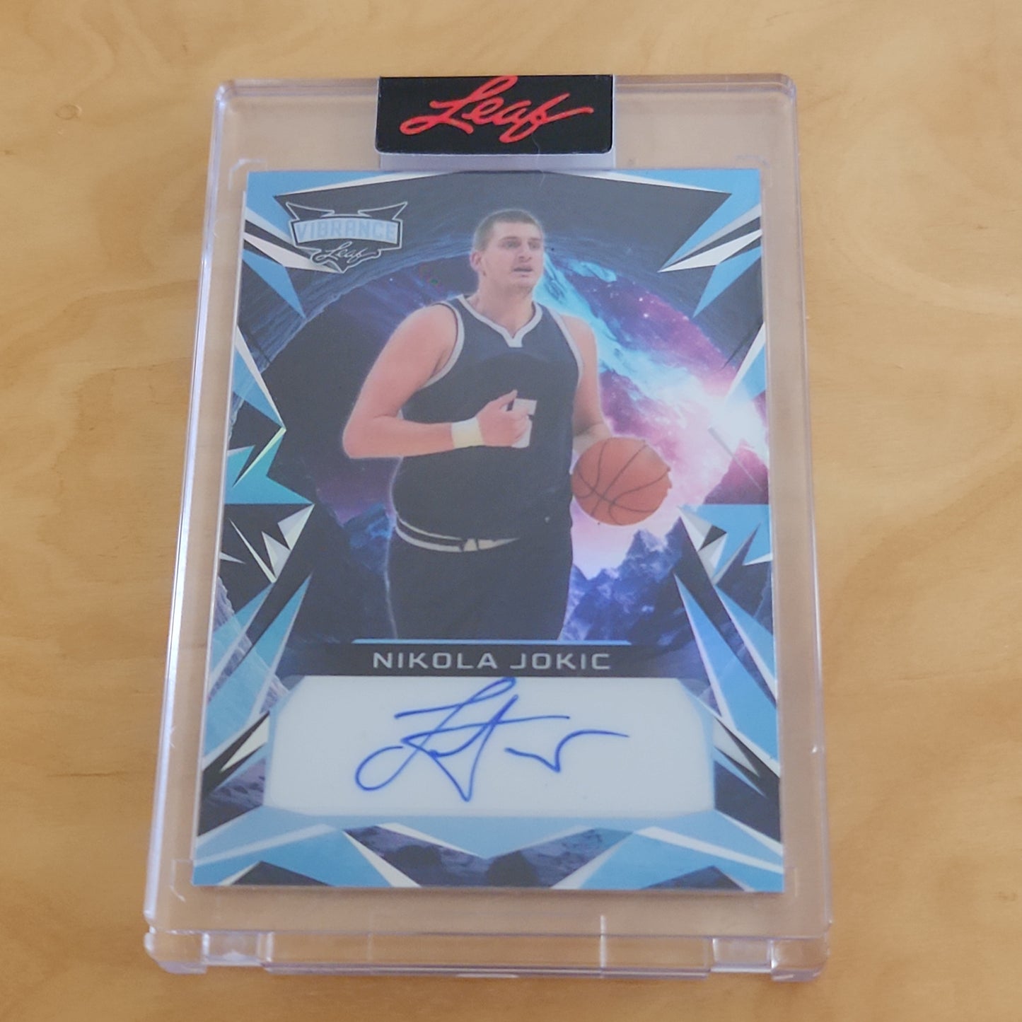 Leaf Vibrance Nikola Jokic Auto 3/3 #BA-NJI