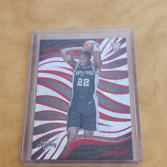 Panini Revolution New Year Cracked Ice RC Malaki Braham #147