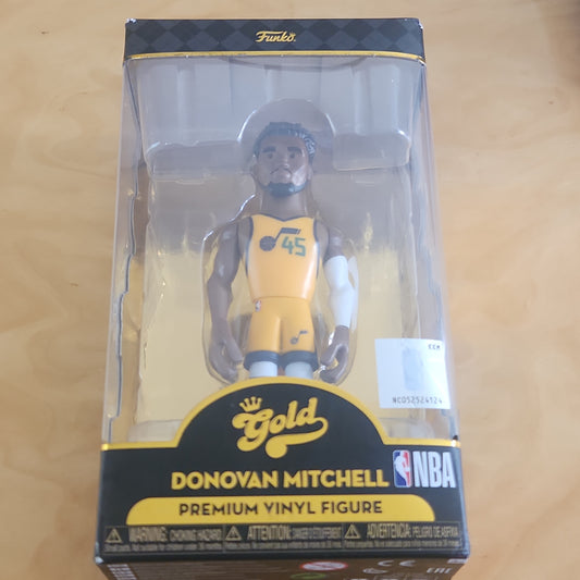Funko NBA Gold Premium Vinyl Figure Donovan Mitchell