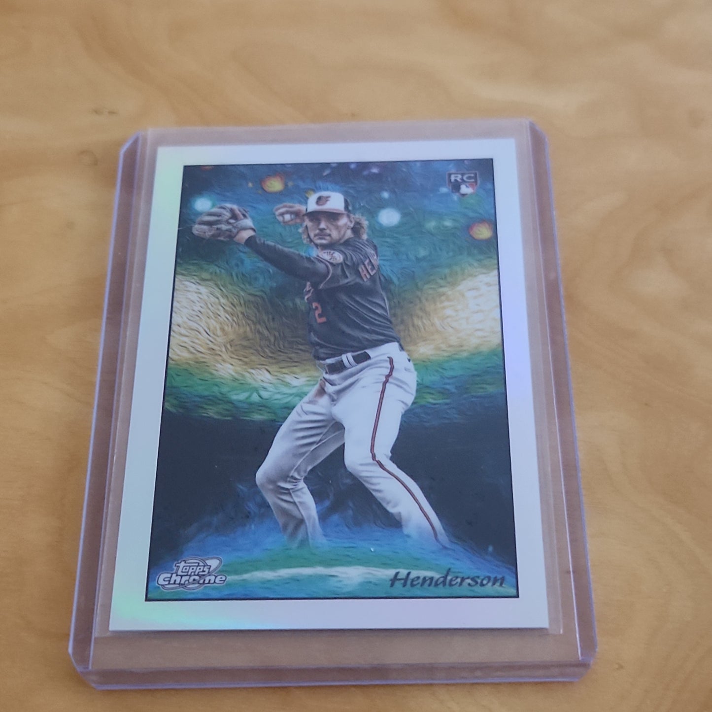 Topps Chrome Cosmic Planetary Gunner Henderson RC #STN-20