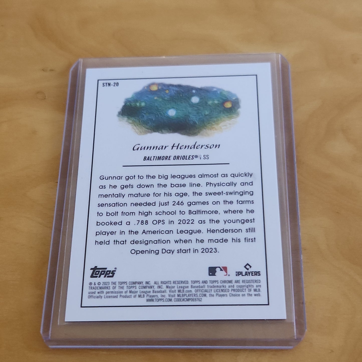 Topps Chrome Cosmic Planetary Gunner Henderson RC #STN-20