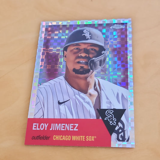 Topps Chromw Refractor Eloy Jimenez #230