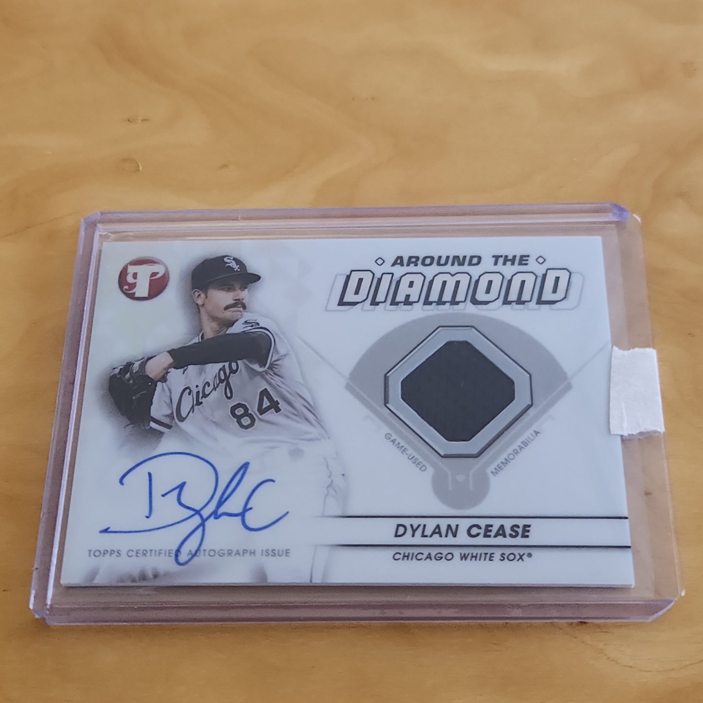 Topps Pristine Around The Diamond Dylan Cease Relic Auto #ADR-DC