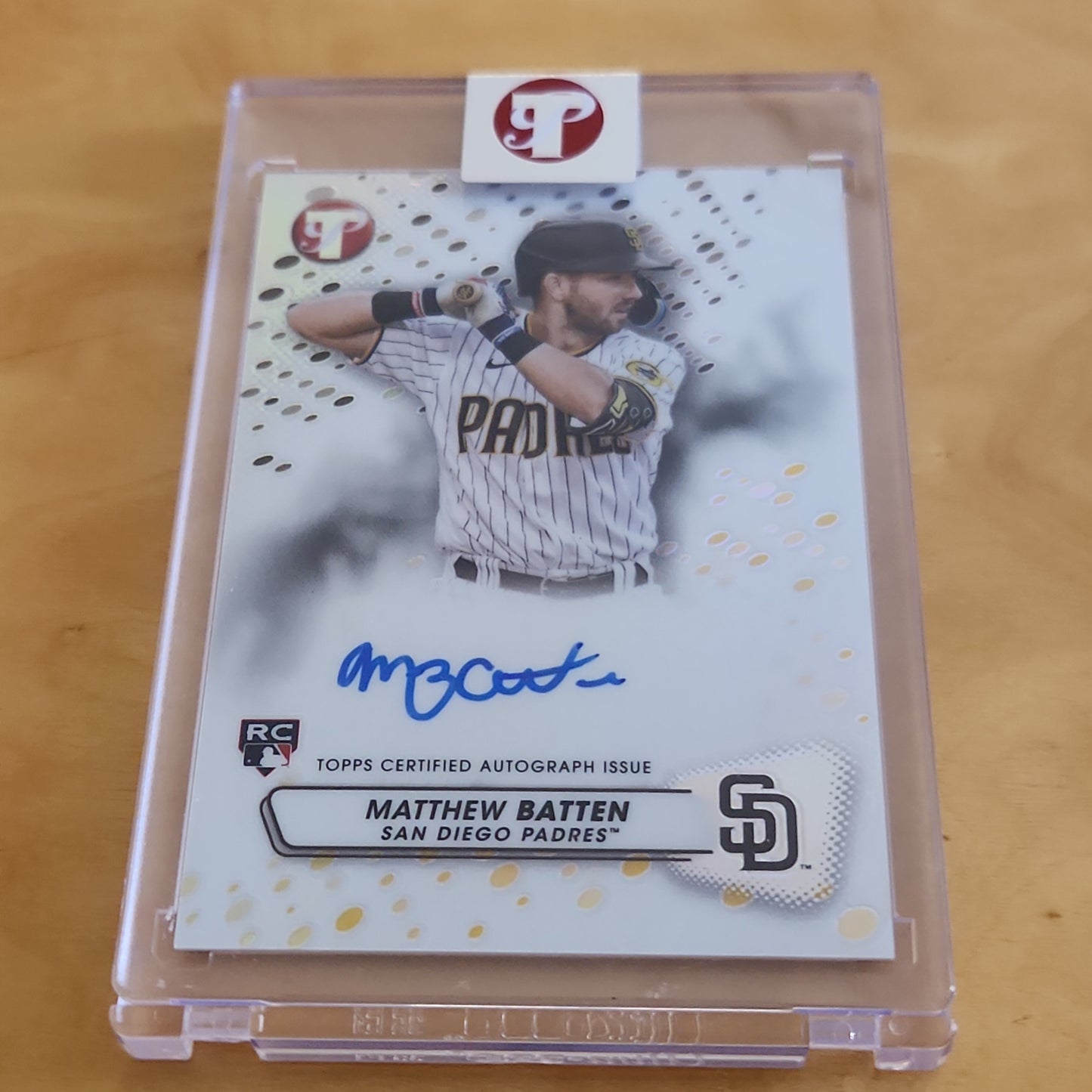 Topps Pristine Mattew Batten RC Auto #PA-MB