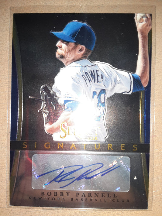 BOBBY PARNELL2013 Panini SELECT Signatures Certified Autograph AUTO #BO