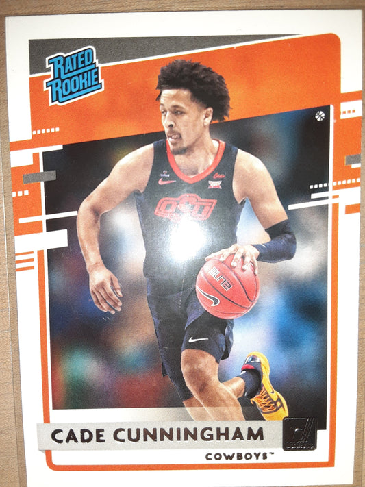 2021 Panini Chronicles Cade Cunningham Rated Rookie Donruss Pistons Draft Picks