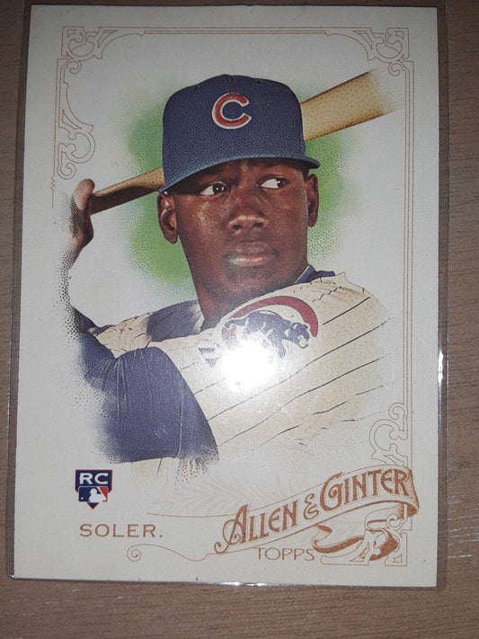 2015 Allen & Ginter JORGE SOLER rc Braves Royals Cubs card # 151