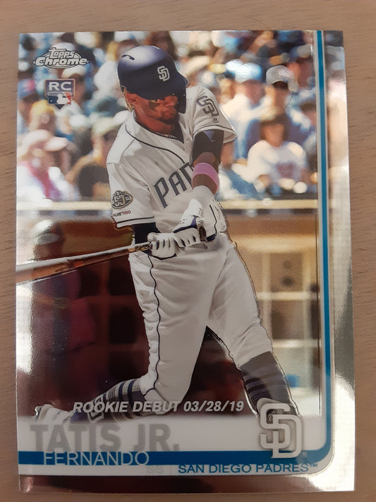 FERNANDO TATIS JR - 2019 TOPPS UPDATE SERIES Card US56 - RC PADRES ROOKIE DEBUT