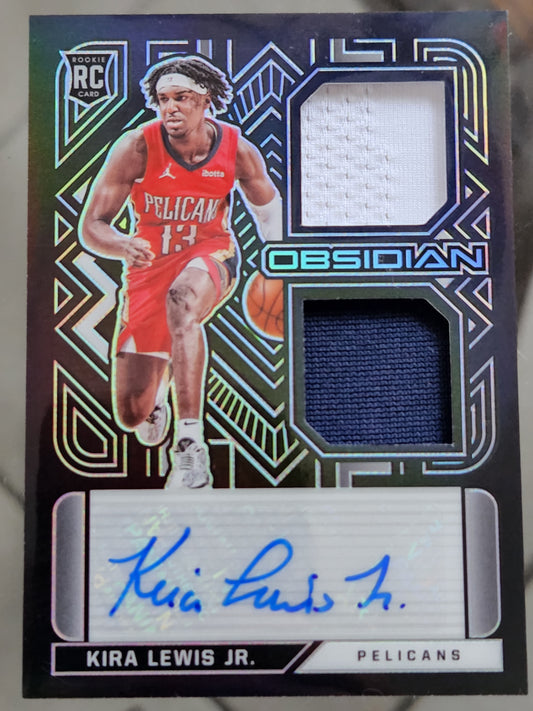 Panini Obsidian Basketball Kira Lewis Jr auto Autographs Blue Ink No.RJI-KLJ rookie card 70/99