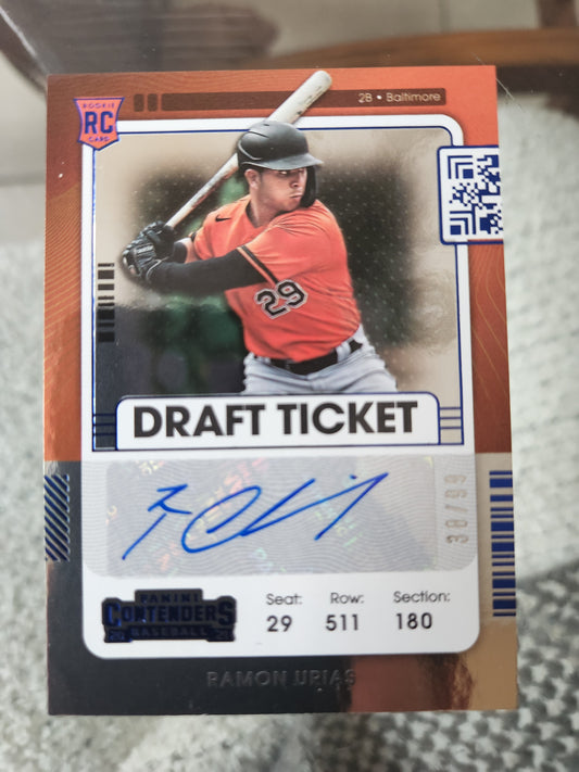 Ramon Urias - 2021 Panini Contenders Rookie Ticket Autograph #195 - AUTO RC