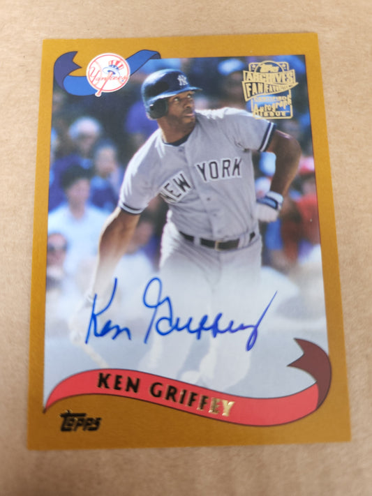 2021 Topps Archives Auto #FFA-KG Ken Griffey New York Yankees