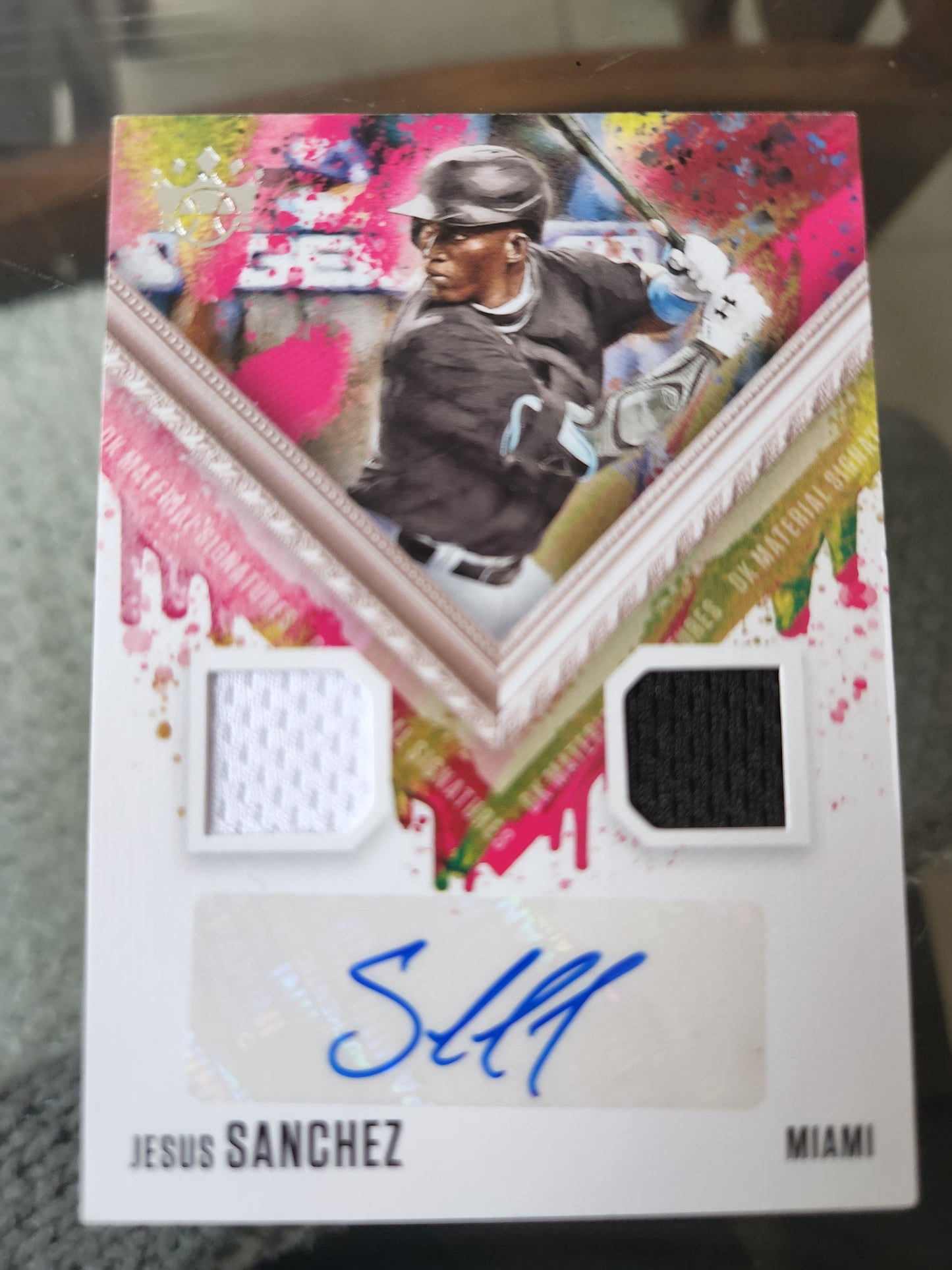 2021 Diamond Kings Material Signatures #DKMS JE Jesus Sanchez RC Patch Auto