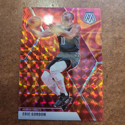 Panini Mosaic Red and Orange Parallel Eric Gordan #164