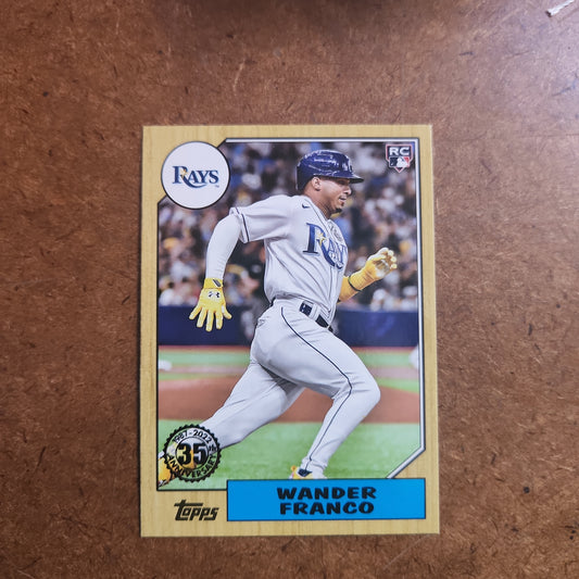 Topps 35th Anniversary RC Wander Franco #87TB-1